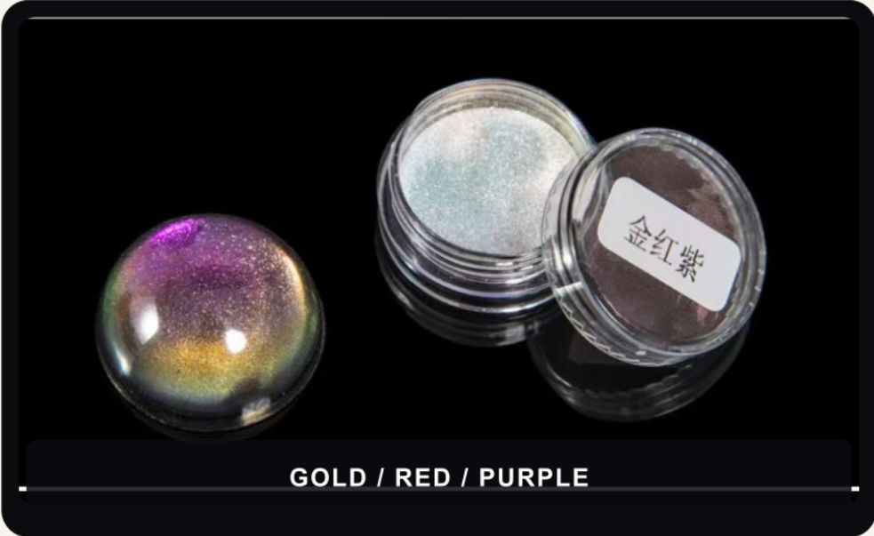 Gold–Red–Purple effect