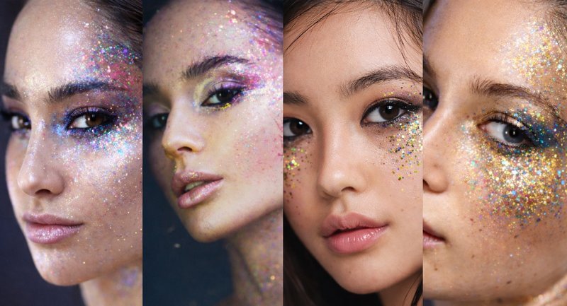 Cosmetic grade glitter